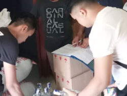 Jelang Natal Dan Tahun Baru, Sat Narkoba Polres Majalengka Sita Ratusan Botol Miras