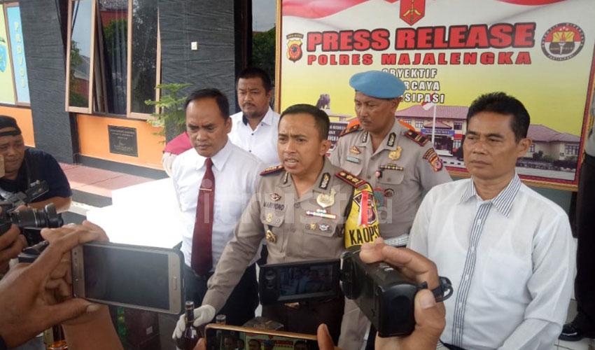 Pesta Miras Oplosan, Tiga Pemuda Tewas di Majalengka