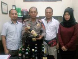 Jelang Natal dan Tahun Baru, Polisi Razia Peredaran Minuman Keras