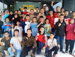 Kapolres Majalengka Lepas Kontingen Karate Kejurda Kapolda Cup V