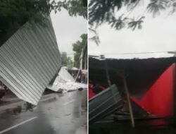 Puluhan Bangunan di Ciawigebang Rusak Disapu Angin Kencang