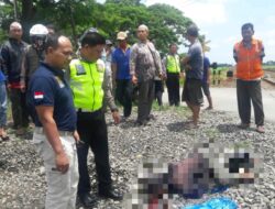 Terobos Pintu Perlintasan, Pemotor Tewas Tersambar Kereta Api