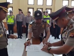 Kapolres Majalengka Pimpin Sertijab dan Pelantikan Kapolsek Talaga