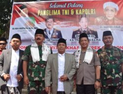 TNI-Polri Lanjutkan Silaturahmi Kebangsaan ke Ponpes Kempek