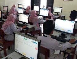 Siswa MTs Agama Islam Mertapada Jalani Simulasi UNBK