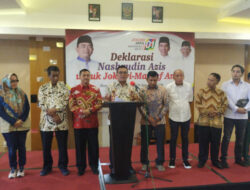 Nashrudin Azis Resmi Dukung Jokowi-Ma’ruf Amin