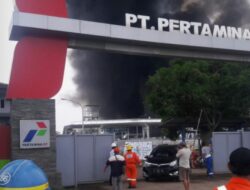 Sempat Terdengar Ledakan, Pertamina Balongan Kebakaran