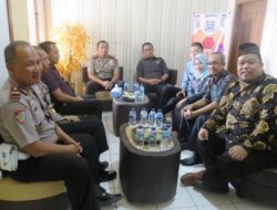 Koordinasi Tahapan Pemilu 2019, Kapolres Majalengka Kunjungi Bawaslu