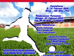 Bina Atlet Usia Dini, Karang Taruna Desa Tolengas Gelar Liga Silaturahmi U-11 dan U-12