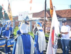 KPU Kuningan Sosialisasikan Pemilu 2019 Melalui Jalan Santai