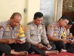 Polres Majalengka Doakan Penyelenggara Pemilu 2019 yang Gugur