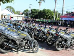Sebanyak 50 Bhabinkamtibmas Polres Majalengka Dapat Motor Dinas