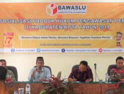 Bawaslu Kuningan Sosialisasikan Produk Hukum Pengawasan Pemilu