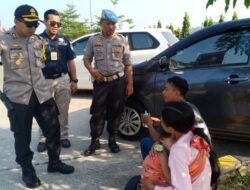 Kapolres Imbau Pemudik Taati Peraturan Lalu Lintas