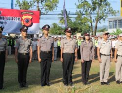 Puluhan Personel Polres Kuningan Naik Pangkat