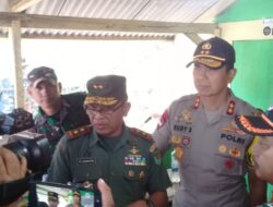 Pangdam Siliwangi dan Kapolda Jabar Tinjau Kebakaran Gunung Ciremai