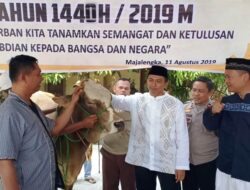 Polres Majalengka Bagikan Hewan Kurban
