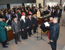 Pimpinan DPRD Kuningan Dilantik