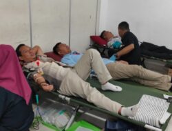 Puluhan Karyawan Alfamart Antusias Ikuti Donor Darah Sehati