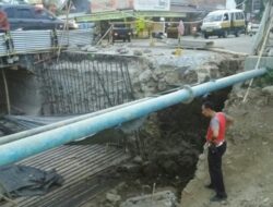 Buruh Bangunan Tewas Tertimpa Pondasi Jembatan