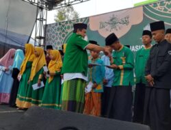 Ansor Majalengka Santuni Santri dan Anak Yatim