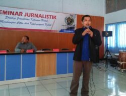 Jelang UKW, PWI dan Diskominfo Gelar Seminar Jurnalistik