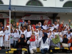 KAI Cirebon Berbagi Kebahagiaan bersama Ratusan Anak Kurang Mampu