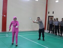 Kapolres Buka Turnamen Bulu Tangkis