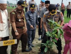 Polres Majalengka Adakan Gerakan Penanaman Pohon