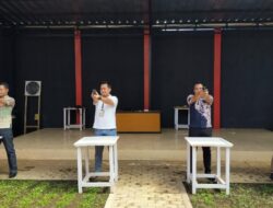 Satreskrim Polres Majalengka Asah Kemampuan Menembak