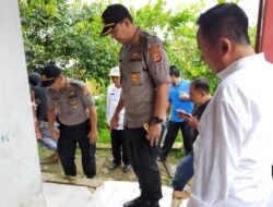 Belasan Korban Pergerakan Tanah Dapat Bantuan dari Polres Majalengka