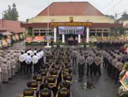Polres Cirebon Kota Sambut Kapolres Baru AKBP Syamsul Huda