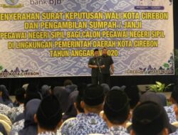 Wali Kota Cirebon Lantik 263 PNS