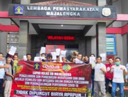 Cegah Covid-19, Lapas Majalengka Bebaskan 39 Warga Binaan