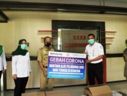 RSUD Arjawinangun Apresiasi Bantuan APD dari GEBAH Corona