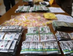 Belasan Paket Sabu dan Ribuan Obat Terlarang Disita Polres Majalengka