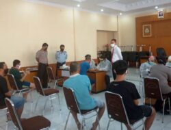 Puluhan Tahanan Ikuti Rapid Test