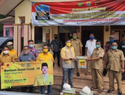 Dave Laksono Bagikan Alat Cuci Tangan di Cirebon dan Indramayu