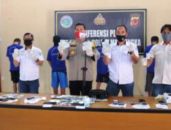 Dua Pemakai Sabu dan Ganja Pasrah Ditangkap Polisi