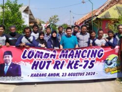 Peringati HUT RI, Kader Demokrat dan Masyarakat Lomba Mancing