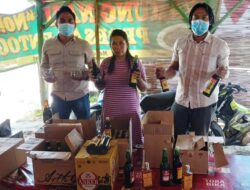 Sebanyak 773 Miras Ilegal Diamankan Polisi