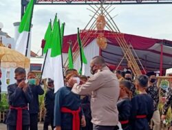 Pesta Adat Guar Bumi Desa Weragati Diisi Sosialisasi 3M