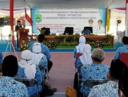 Ratusan PNS Naik Pangkat