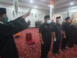 Lantik 4 Kepala SKPD, Walikota Ingatkan Pentingnya Tangani Persoalan Mendasar