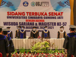 Wisuda Sarjana dan Magister ke-57 UGJ Terapkan Protokol Kesehatan