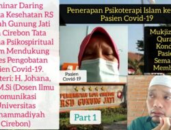 Penerapan Psikoterapi Islam kepada Pasien Covid-19