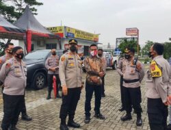 Dirlantas Polda Jabar Pantau Pos Pelayanan Nataru di Tol Cipali