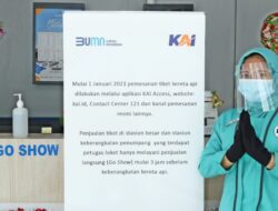 KAI Daop 3 Tak Jual Tiket Langsung di Sejumlah Stasiun