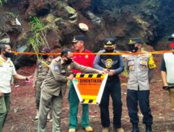 Galian C Ilegal di Desa Cisantana Ditutup Satpol PP