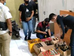 Razia Akhir Pekan, Polisi Amankan Ratusan Botol Miras